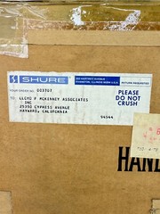 Vintage Shure SR110 Monitor Mixer