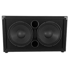 2×12 Guitar Speaker Cabinet – 8 ohms with Interchangeable USA Flag Grille
