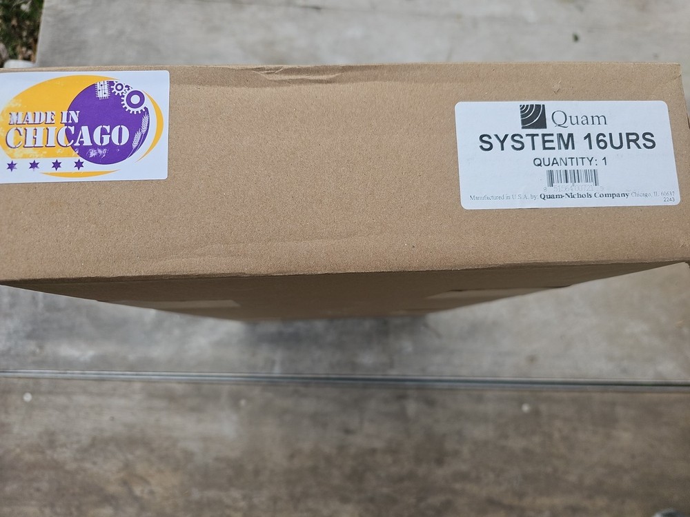 Quam-Nichols SYSTEM 16URS Series Tile Replacement Loudspeaker Assembly „New“