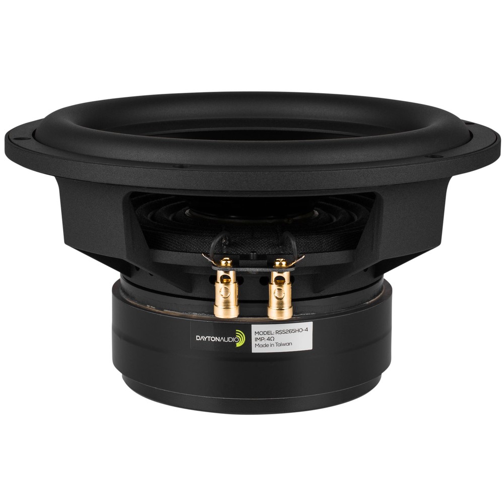 Dayton Audio RSS265HO-4 10″ Reference HO Subwoofer 4 Ohm