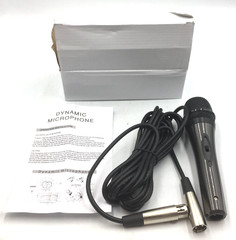 BRAND NEW OPEN BOX 7″ DYNAMIC MICROPHONE WITH CORD AND INSTRUCTIONS