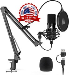 PROFESIONAL Estudio De Grabacion En Casa Kit Microfono Musica Youtube TikTok NEW