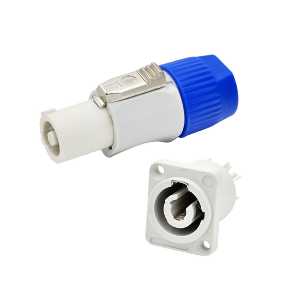 1 set NAC3FCB & NAC3MPB-1 PowerCON Cable Connector Replacement for Neutrik