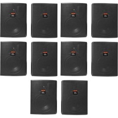 (10) JBL Pro CONTROL 25AV 5.25″ 60 Watt 70v Indoor/Outdoor Commercial Speakers