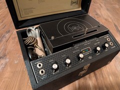 Maestro EchoPlex EP-4 Tape Echo Machine 1970s Black With Foot Switch NO ISSUES!
