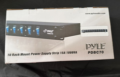 Pyle PDU Power 9 Outlet Strip Surge Protector 150 Joules 9 Front Switch PDBC70