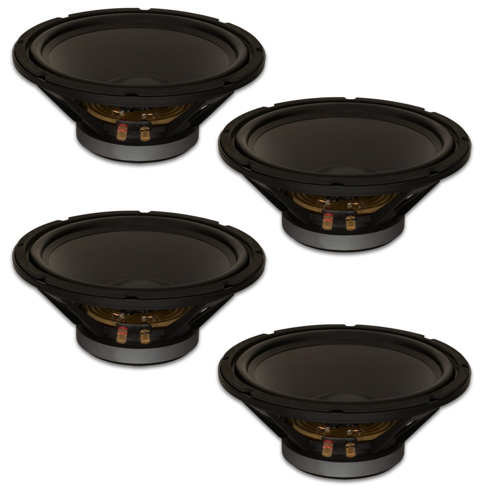 4 Goldwood Sound GW-12PC-8 Heavy Duty 8ohm 12″ Woofers 450 Watt each Speakers