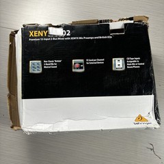 Behringer XENYX 1202 Mixer 12-Input 2-Bus Analog British EQs Mic Preamps Box