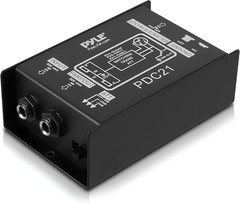 Pyle Professional High-Performance Passive DI-Box-(1/4“/XLR)