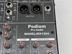 Podium MX1204 PRO 12-Channel Mixer