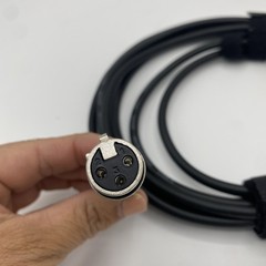 Amazon Basics XLR Cable, 3-Pin Male to Female Patch Cord 9 Ft