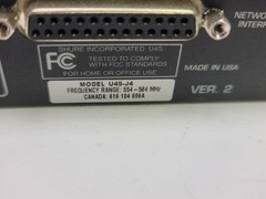 Shure U4S-J4 UHF Marcad Diversity Wireless Receiver 554-584MHz w/ power cable