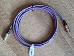 MIDI 5pin 10 Ft Purple Cord