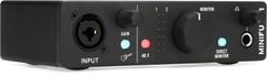Arturia MiniFuse 1 USB-C Audio Interface – Black