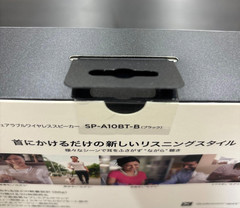 JVC SP-A10BT WEARABLE WIRELESS SPEAKER NAGARAKU Bluetooth Black DC3.7V