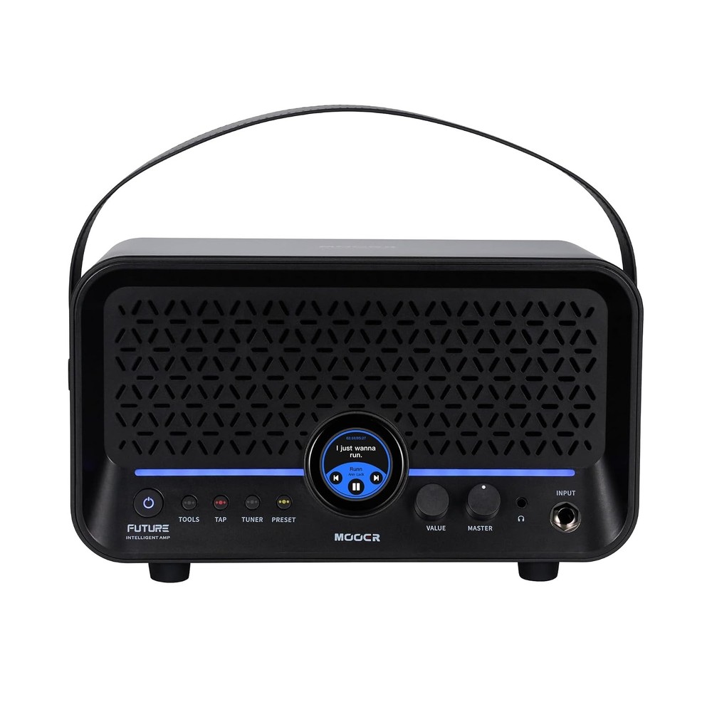 Portable Smart Guitar Amp 15W Touch Screen 55 Amp Models 66 FX