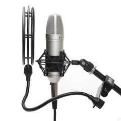 LyxPro MOP-28 Dual Layer Microphone Pop Filter with Flexible Goozeneck