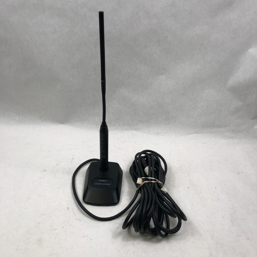 Audio-Technica ES935 Condenser Gooseneck Microphone w/ AT8614 XLR Base