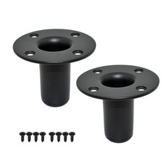 Speaker Stand Top Hat 4.13″x3.29″ ，Metal Speaker Cabinet Pole Mount， PA/DJ Tr…