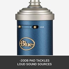 Blue Bluebird SL XLR Condenser Microphone for Recording and Streaming, Large-Dia