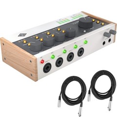 Universal Audio Volt 476P USB Audio Interface – Bundle with 2 XLR Cables