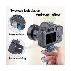Mini Tripod for Camera,Table Tripod,Aluminum Portable Small Tripod with 360°