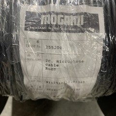 Mogami W2552 Superflexible Balanced Microphone Cable PRICE PER 2 FEET *Free Ship