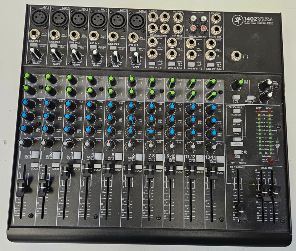 Mackie 1402VLZ4 14-Channel Compact Mixer w/ Onyx Preamplifiers PARTS