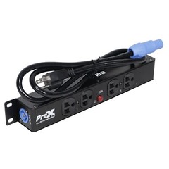ProX X-PWEX4BOX Power Connector Box for 4X Edison Power Outlet For Indoor Use
