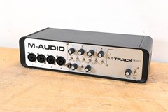 M-Audio M-Track Quad 4×4 USB Audio/MIDI Interface (NO POWER SUPPLY) CG01VGE