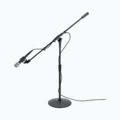 On-Stage MS9417 Kick Drum/Amp Telescoping Microphone Boom Stand,Black