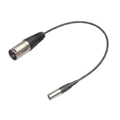 3X 3 Pin Male to 3 Pin Male XLR Plug Audio Cable XLR Male to XLR Male2517