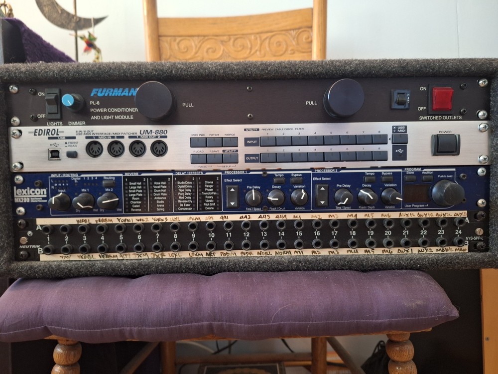 Lexicon MX200 Dual Reverb Effects Processor Rackmount Audio Unit