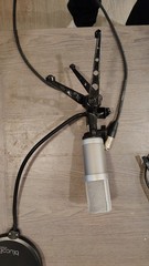 mxl v250 condenser with stand