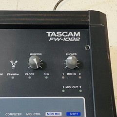 Tascam FW-1082 Audio/MIDI Interface and Control Surface Tested Works
