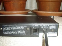 Ashly SC-20/18, 2 Way Electronic Crossover, Vintage Rack