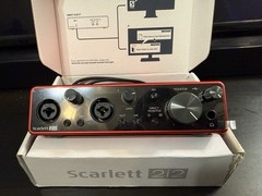 Focusrite Scarlett 2i2 3rd Gen. 2-Channel USB Audio Interface – MOSC0025