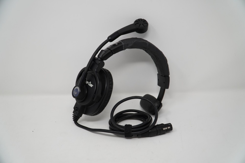 Clear-Com CC-300 Single-Ear Headset, Gaff Tape on Headrest