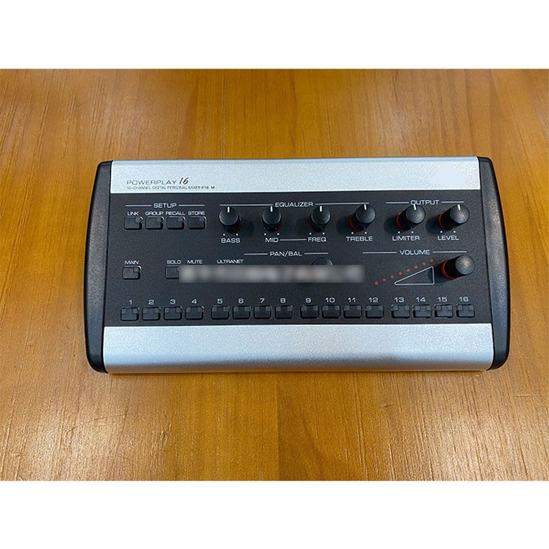 P16-M 16-CH Personal Monitoring Mixer Digital Stereo Mixer 24Bit A/D Converter
