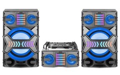 Technical Pro MS1200BT Bluetooth 12″ Woofers Shelf Loudspeaker System w/Mic