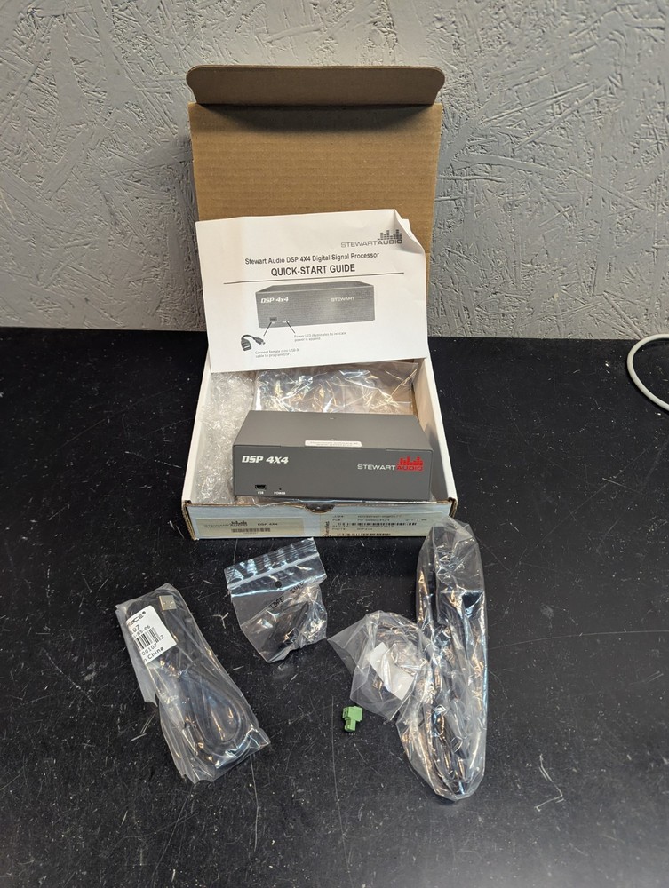 Stewart Audio DSP 4×4 Digital Signal Processor DSP4X4