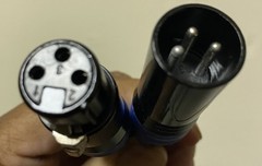 SMOKT Cable Type XLR 41ins Long Used Different Colors Lot Of 12