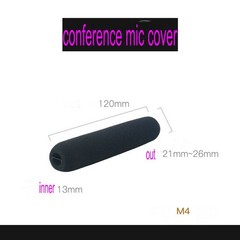 20 -50pc Microphone Windscreen Sponge Cover Headset Mic Foam Cover Cap Gooseneck