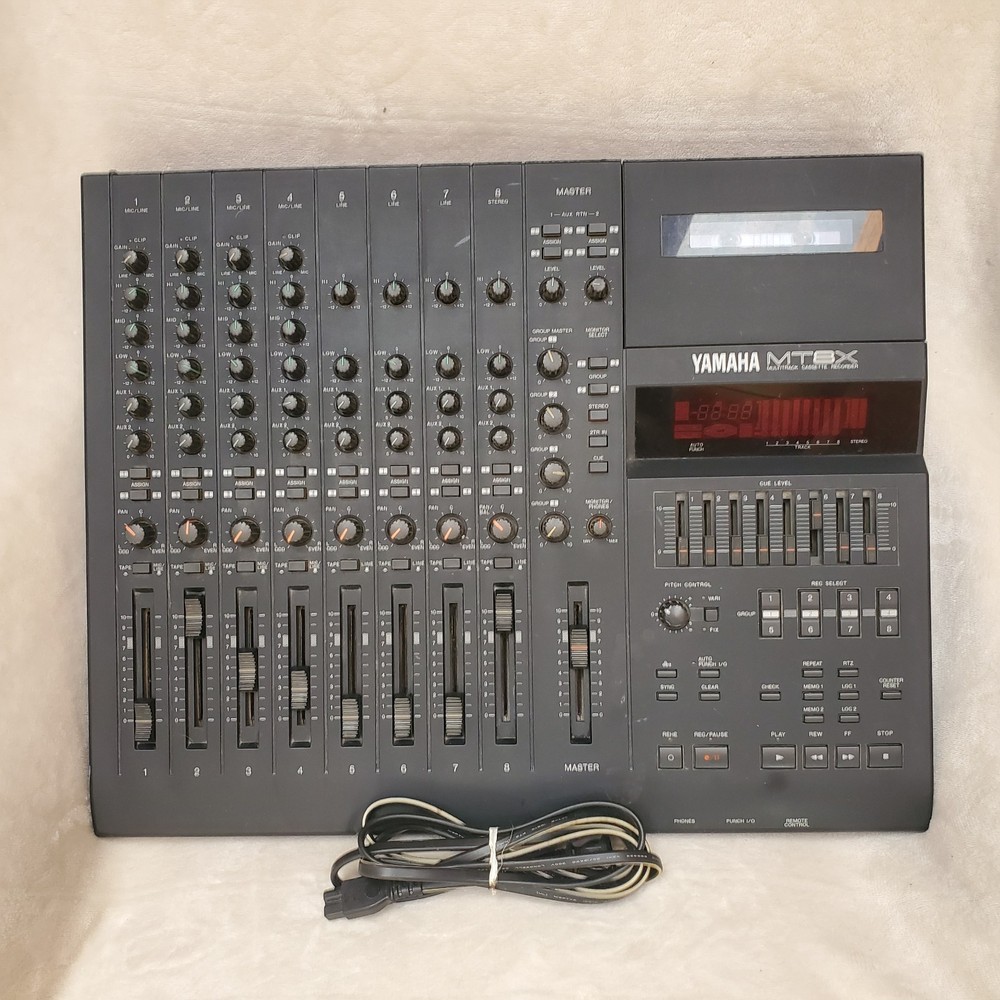 YAMAHA MT8X 8 Track Cassette Multitrack Recorder Tested Working