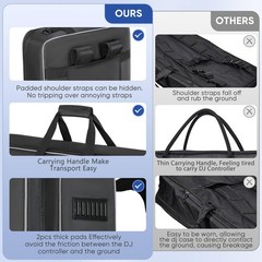 DJ Controller Gig Bag Soft Case For DDJ FLX10 1000 REV7 REV5 SC LIVE 4 Medium