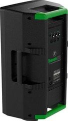 2 Mackie Thrash212 12″ 1300W Powered DJ PA Speakers+Stands+Microphone Thrash 212