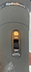 Optimus Dynamic Microphone #33-3018 Radio Shack Brand ~ 20.5′ Foot Cord ~ Black