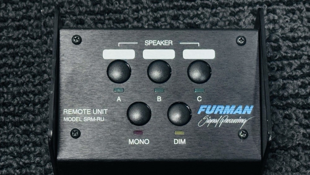 Furman Remote Unit Model SRM-RU Speaker Manager for Signal Router SRM-80