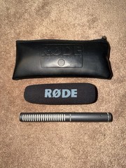 RODE NTG-1 Shotgun Condenser Microphone w/ Windscreen & Bag XLR Mic