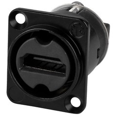 Neutrik NAHDMI-W-B HDMI Feed-Through Adapter „D“ Series IP65